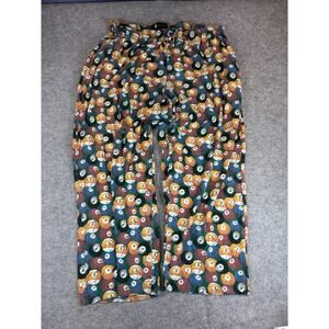 Croft & Barrow Pool Ball Print Pajama Pants Mens XL Multicolor Lounge Sleepwear
